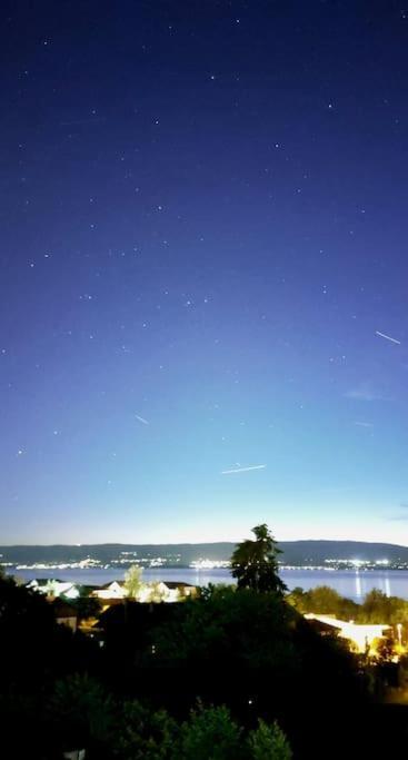 Appart Cosy Avec Vue Sur Le Lac Leman Evian-les-Bains Luaran gambar